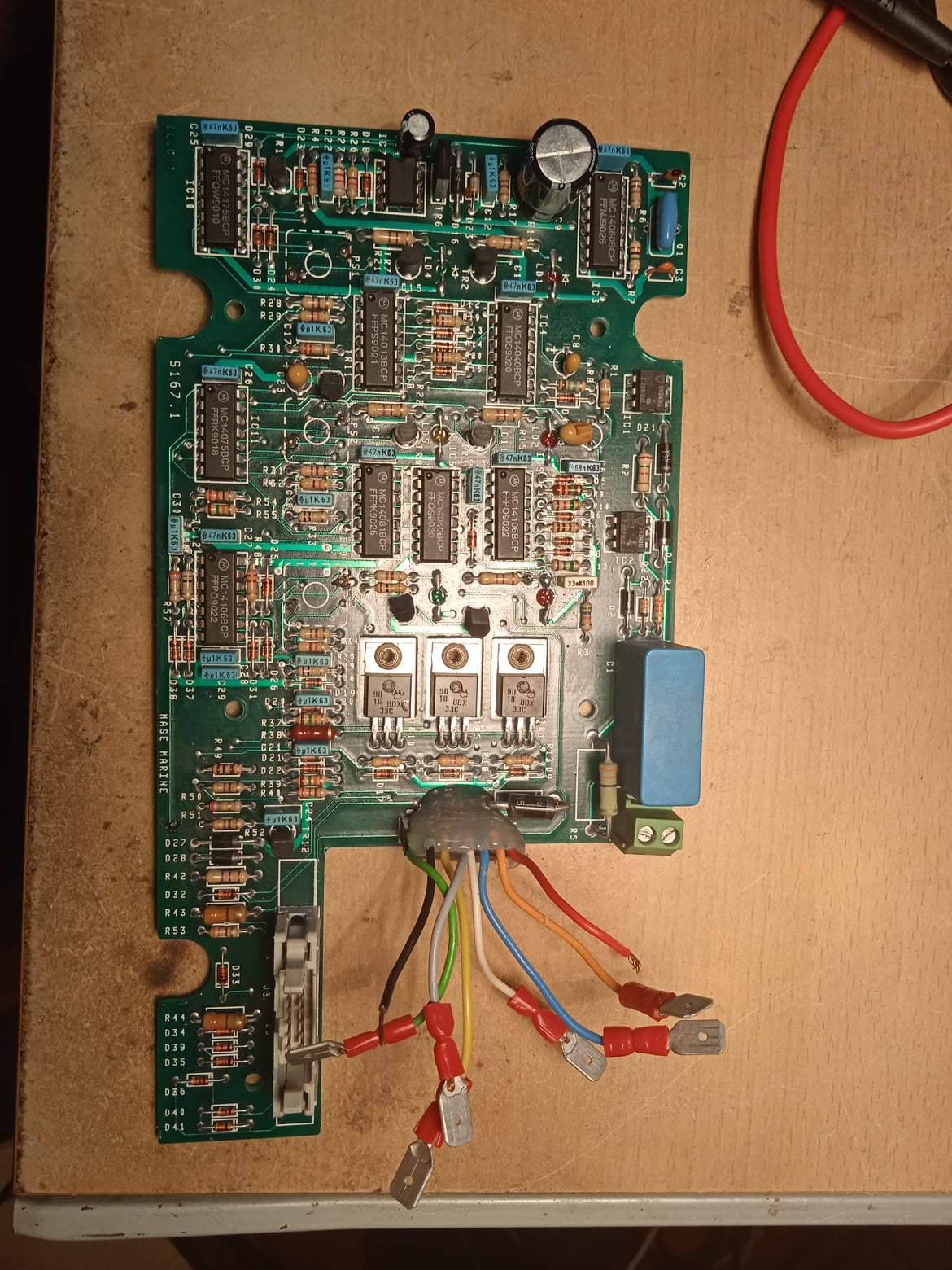 Mase generator circuit board repair