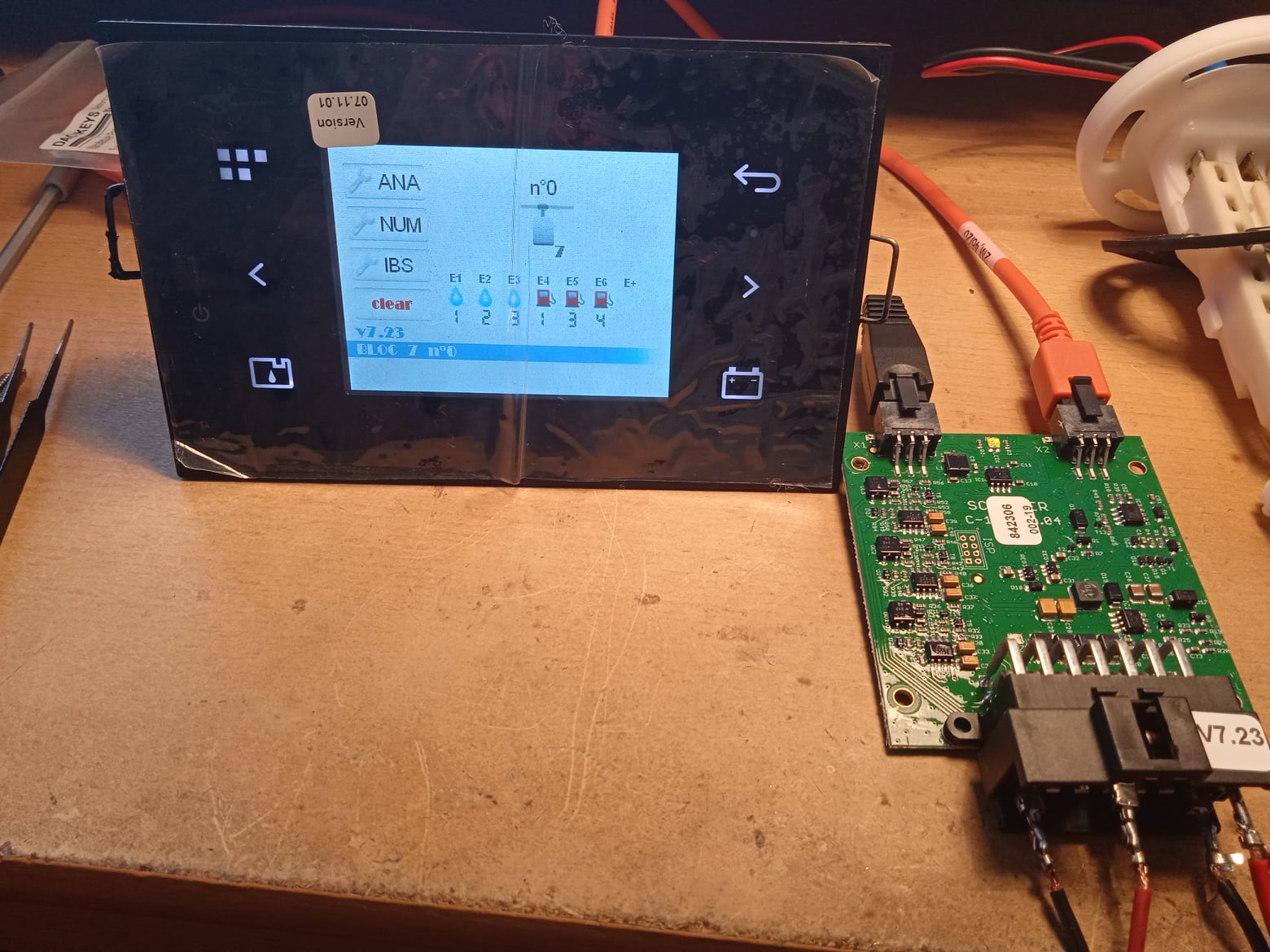 Scheiber bloc 7 modules on repair
