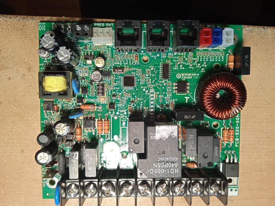 Dometic air condition board on repair